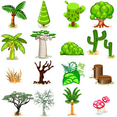 Tree Vector illustration Collection Pack