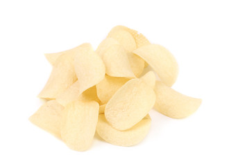 Bunch of potato chips.