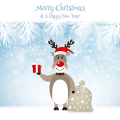 Reindeer Christmas Gift Box