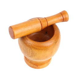 Mortar and pestle on top.