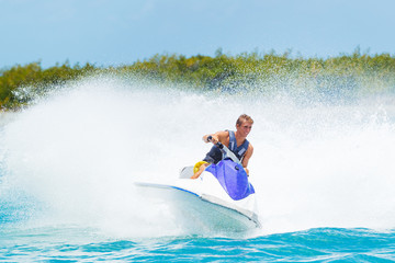 Man on Jet Ski