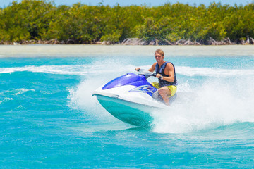 Man on Jet Ski