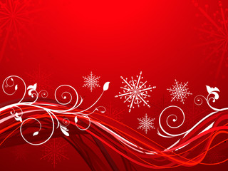 abstract artistic christmas background