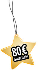 80 € Gutschein