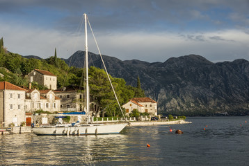 Fototapeta na wymiar Perast. Montenegro