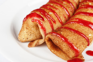 Pancakes with cottage cheese