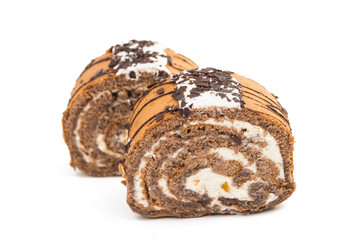 Swiss roll cake