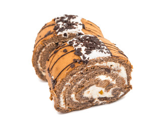 Swiss roll cake
