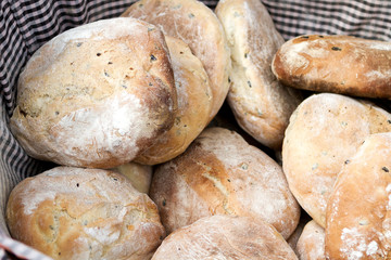 Bread in a basket