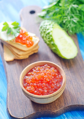 salmon caviar