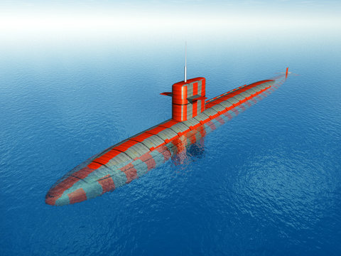American Nuclear Submarine