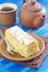 cake on plate