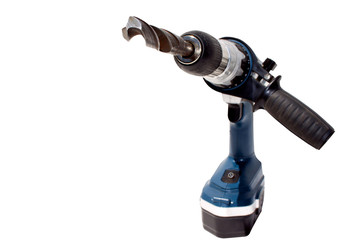 Battery Powered Drilling Machine With Driill Bit