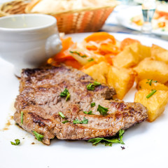 juicy steak beef meat