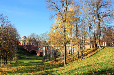 Red Bridge in Tsaritsyno