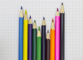 Obraz premium Colorful pencils