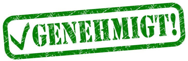 Genehmigt Stempel  #131022-svg03