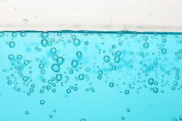 Water wave isolated on white