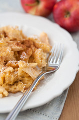 Apfel Grieß Schmarrn