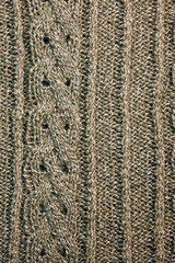 Background of knitting patterns
