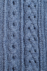 Background of knitting patterns