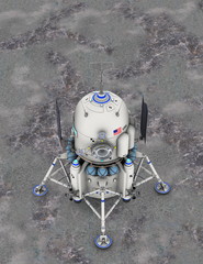 着陸船 © tsuneomp