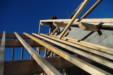 montage de charpente
