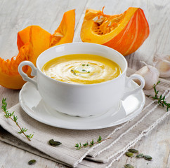 pumpkins soup
