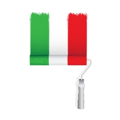 italia vernice bandiera - 57519482