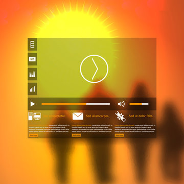  video player for web. Easy re size and edit.
