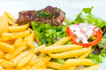 juicy steak beef meat