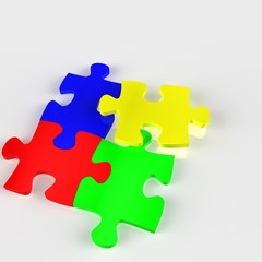 Fototapeta premium jigsaw02