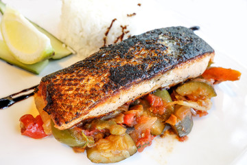 Grilled Salmon