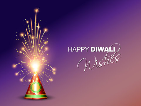 diwali crackers background