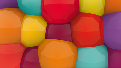 Mixed color fun background