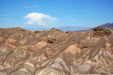Sand dunes in the Death Valley National Park, California