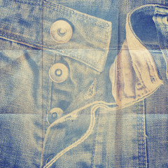 abstract grunge jeans background