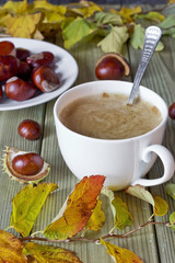 chestnuts and coffee