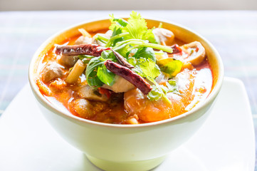 Tom Yum Koong(Thai food)