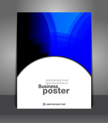 Abstract Flyer design content background. Design layout template
