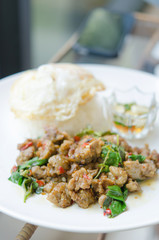 asian meal ,spicy food