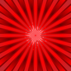 Graphic design - Background with bright stars, vintage