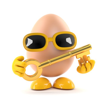 Egg holds the golden key