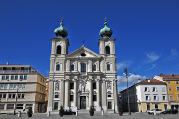 Gorizia, Piazza della Vittoria chiesa di sant'Ignazio