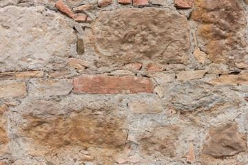 Very old brick wall texture