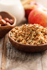 Granola Cereal with nuts