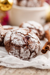 christmas chocolate cookies