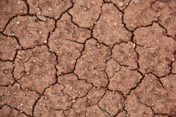 Trockene Bodentextur – Erderwärmung (Maui, Hawaii, USA)