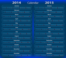Calendar 2014-2015