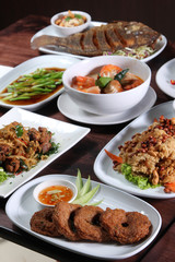 Thai food popular menu